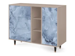 Aparador - 125x98x48 cm - BS2 - Feather Ice, Latte