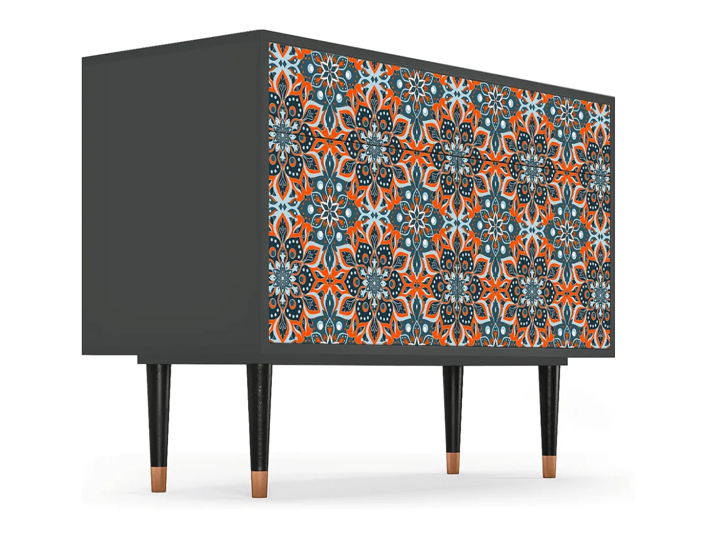 Aparador - 115x85x48 cm - BS4 - Fire Beetle, Antracita
