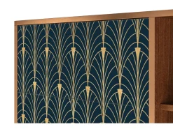 Aparador - 125x98x48 cm - BS2 - Flower of the Nile, Nogal
