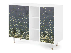 Aparador - 125x98x48 cm - BS2 - Foggy Lights, Blanco