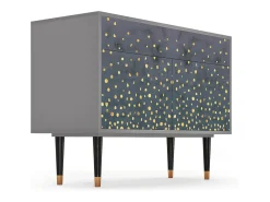 Aparador - 115x85x48 cm - BS4 - Foggy Lights, Gris