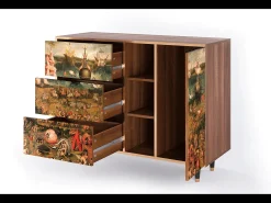 Aparador - 125x98x48 cm - BS2 - Garden of Delights , Nogal