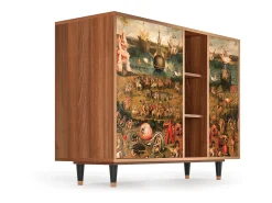 Aparador - 125x98x48 cm - BS2 - Garden of Delights , Nogal