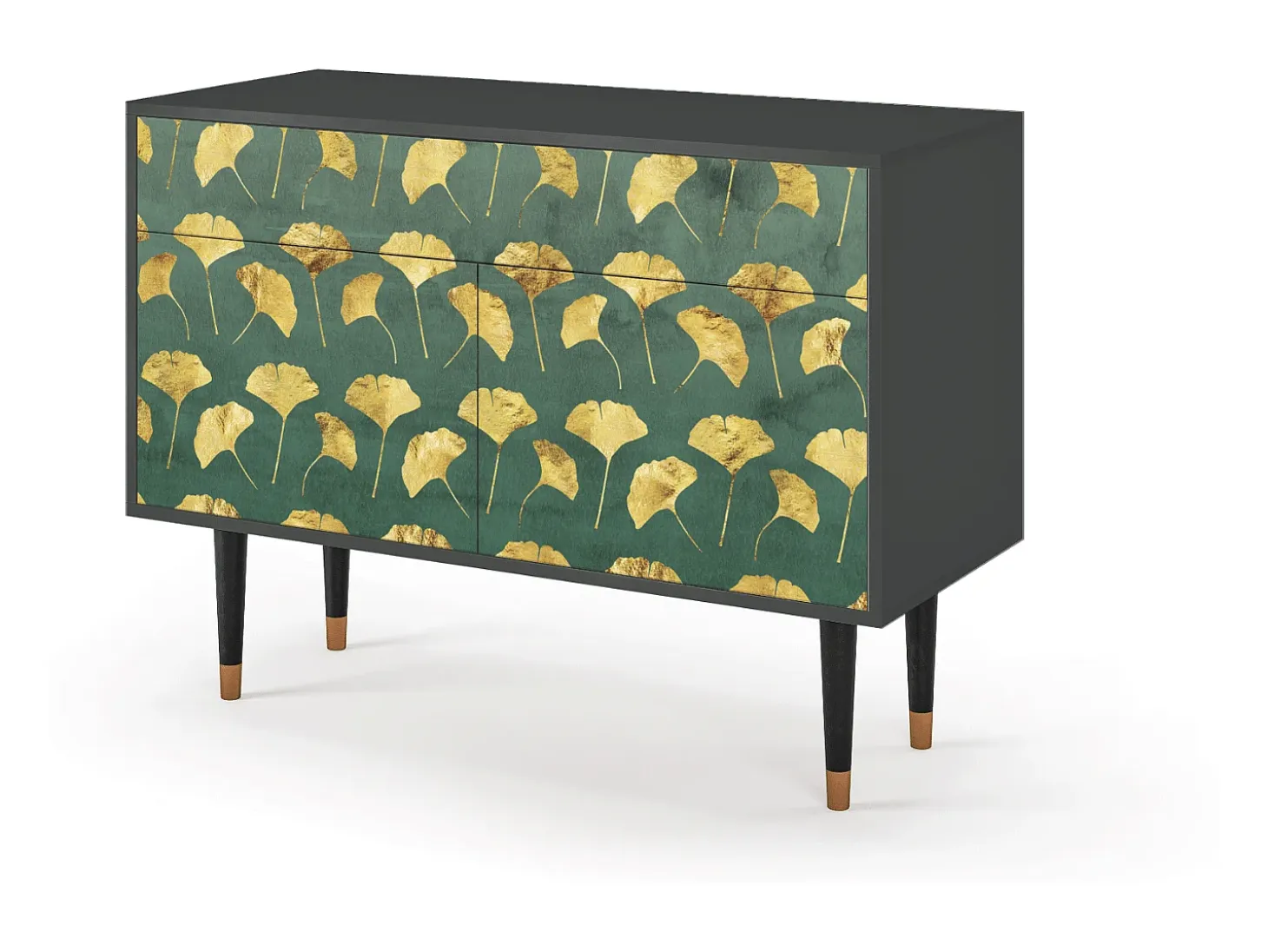 Aparador - 115x85x48 cm - BS4 - Gingko leaves, Antracita