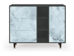 Aparador - 125x98x48 cm - BS2 - Glacial Colour, Antracita