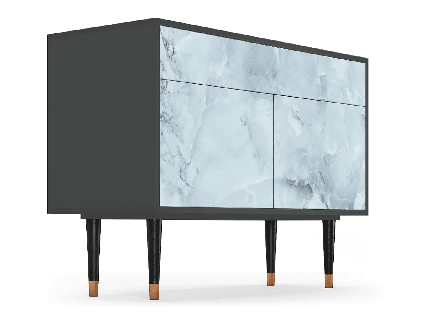 Aparador - 115x85x48 cm - BS4 - Glacial Colour, Antracita