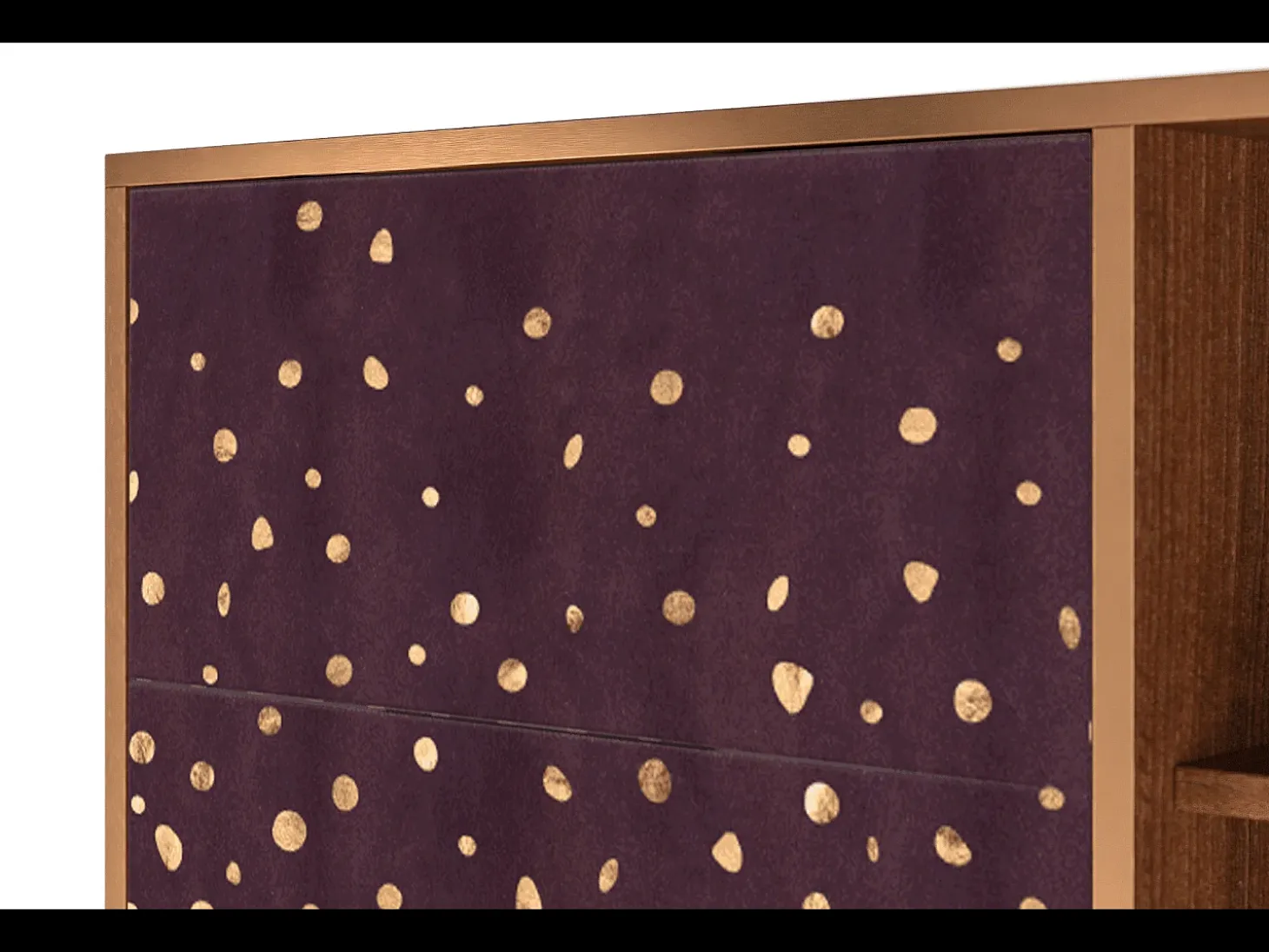Aparador - 125x98x48 cm - BS2 - Glowworms, Nogal