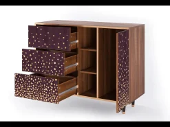 Aparador - 125x98x48 cm - BS2 - Glowworms, Nogal