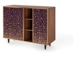 Aparador - 125x98x48 cm - BS2 - Glowworms, Nogal
