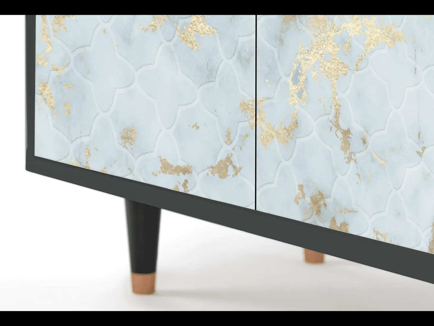 Aparador - 94x96x48 cm - BS3 - Golden Waves, Antracita
