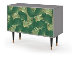Aparador - 115x85x48 cm - BS4 - Gold Ginkgo, Gris