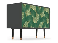 Aparador - 115x85x48 cm - BS4 - Gold Ginkgo, Antracita