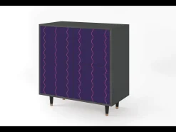 Aparador - 94x96x48 cm - BS3 - Grape Maccaroni, Antracita
