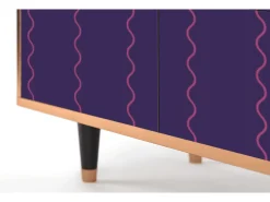 Aparador - 94x96x48 cm - BS3 - Grape Maccaroni, Nogal