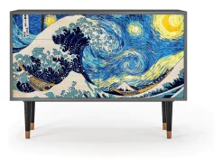 Aparador - 115x85x48 cm - BS4 - Great Wave, Antracita