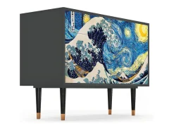 Aparador - 115x85x48 cm - BS4 - Great Wave, Antracita