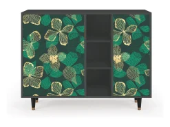Aparador - 125x98x48 cm - BS2 - Green Flower, Antracita