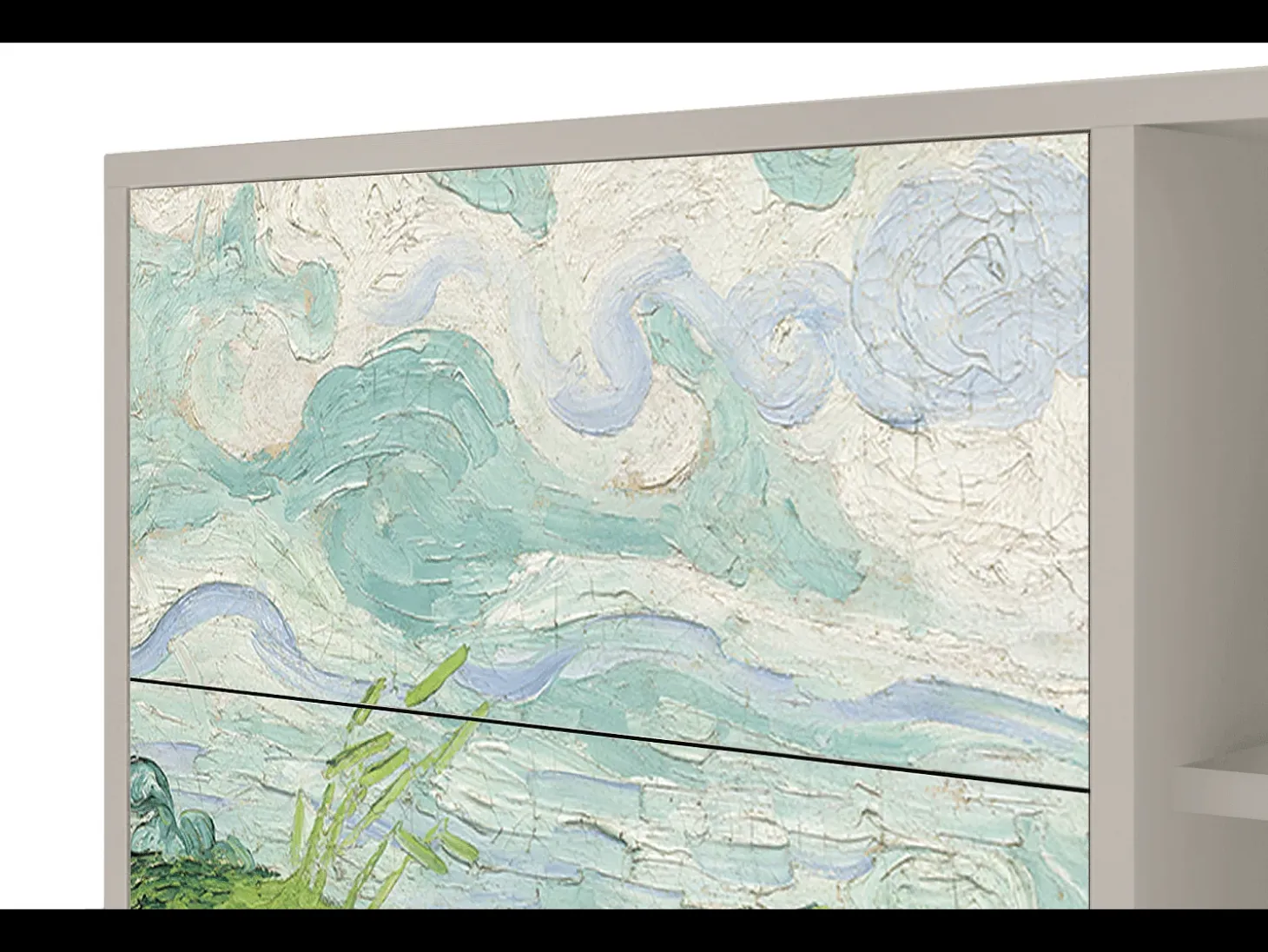 Aparador - 125x98x48 cm - BS2 - Green Wheat Fields, Arena