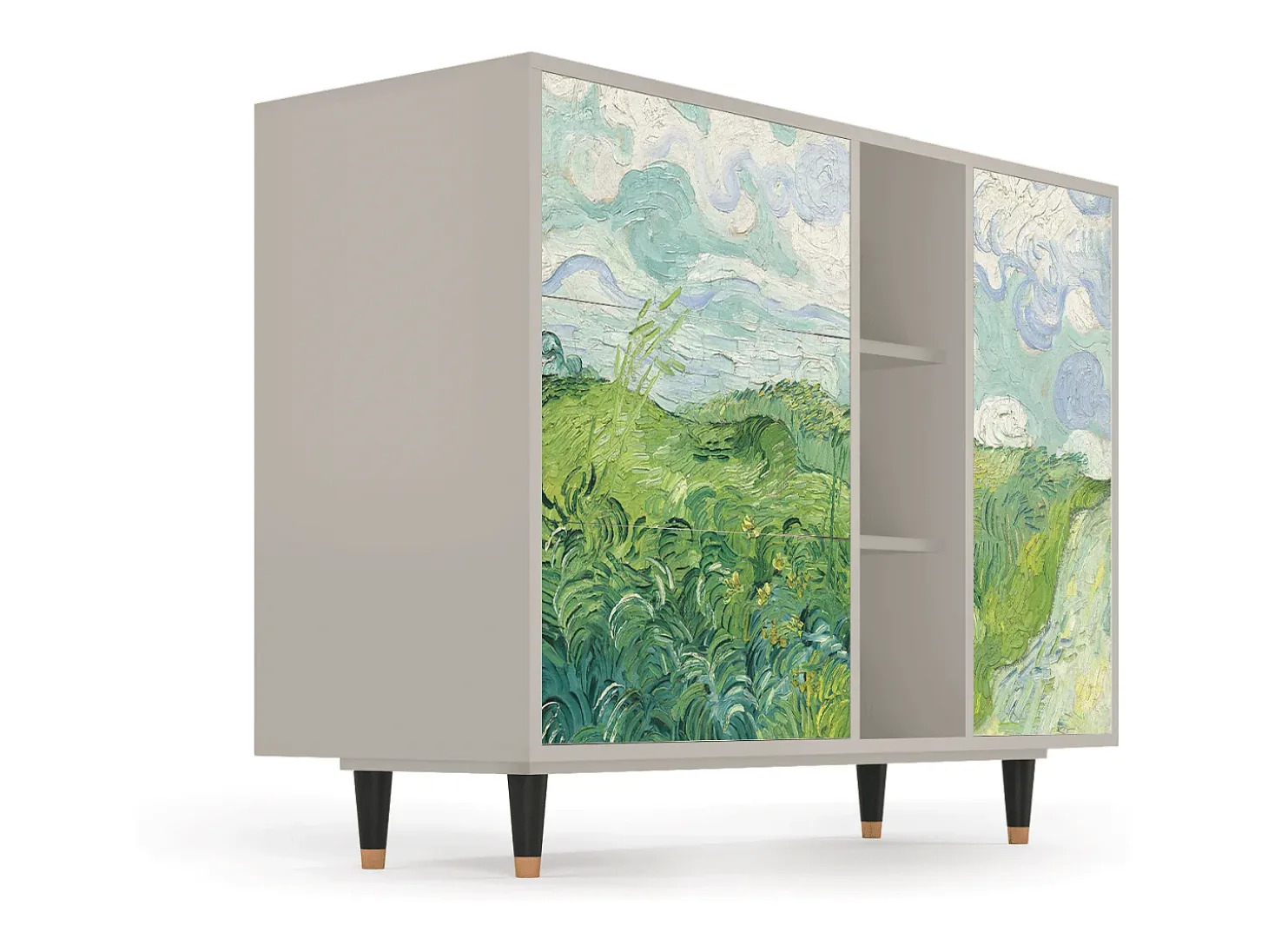 Aparador - 125x98x48 cm - BS2 - Green Wheat Fields, Arena