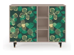 Aparador - 125x98x48 cm - BS2 - Green Flower, Latte