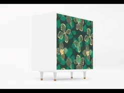 Aparador - 94x96x48 cm - BS3 - Green Flower, Blanco