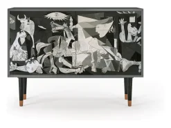 Aparador - 115x85x48 cm - BS4 - Guernica by Picasso, Antracita