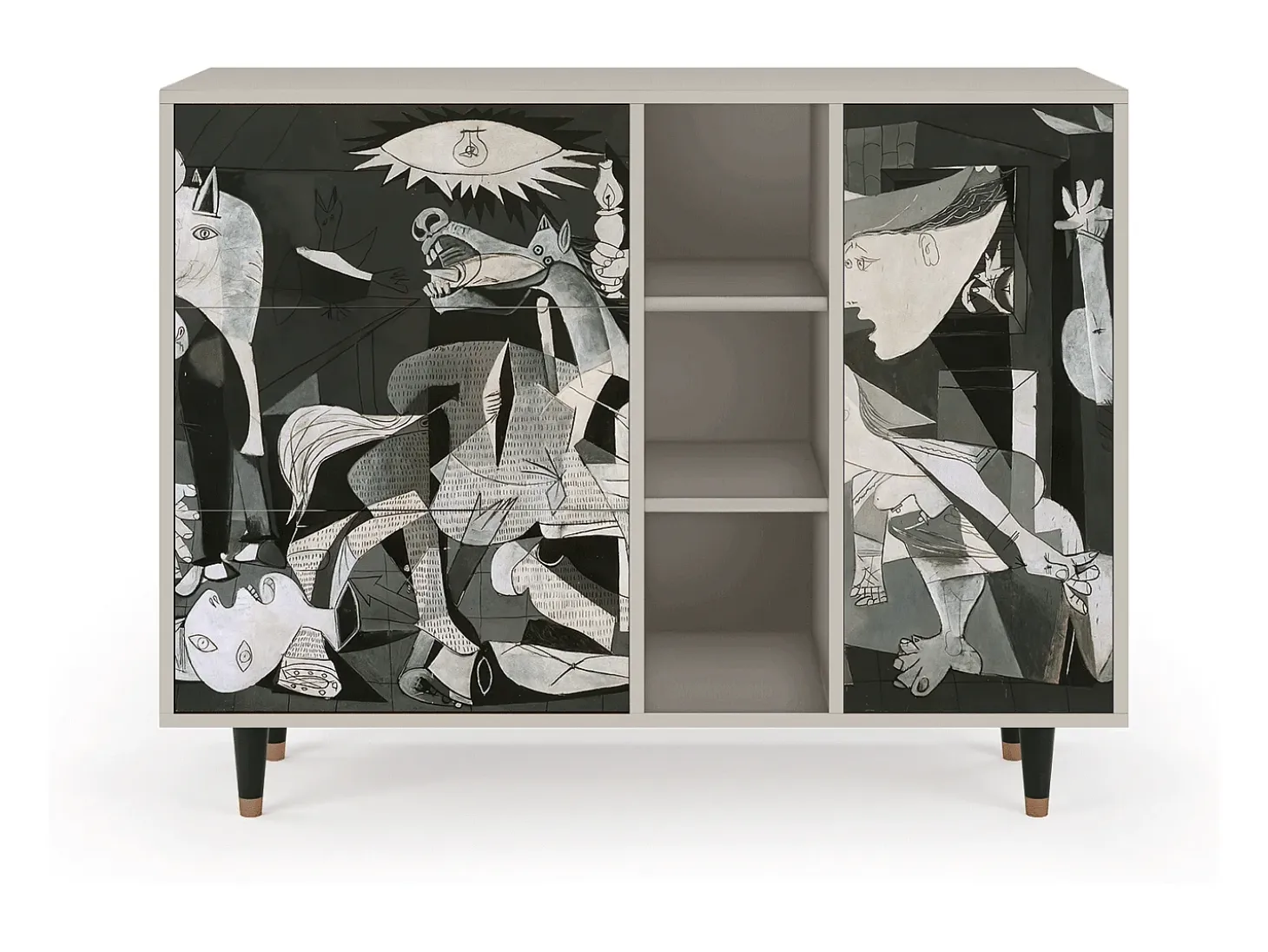 Aparador - 125x98x48 cm - BS2 - Guernica by Picasso, Arena