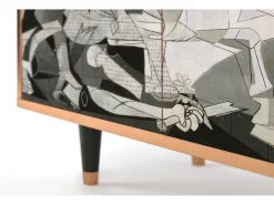 Aparador - 94x96x48 cm - BS3 - Guernica by Picasso, Nogal