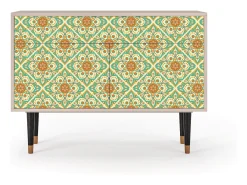 Aparador - 115x85x48 cm - BS4 - Hindu Daisy, Latte