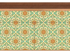 Aparador - 115x85x48 cm - BS4 - Hindu Daisy, Nogal