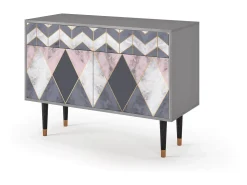 Aparador - 115x85x48 cm - BS4 - Ideal Harmony, Gris