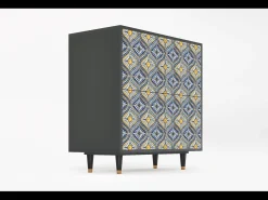Aparador - 94x96x48 cm - BS3 - Illusory Pattern, Antracita
