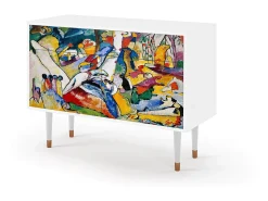Aparador - 115x85x48 cm - BS4 - Improvisation 26 , Blanco