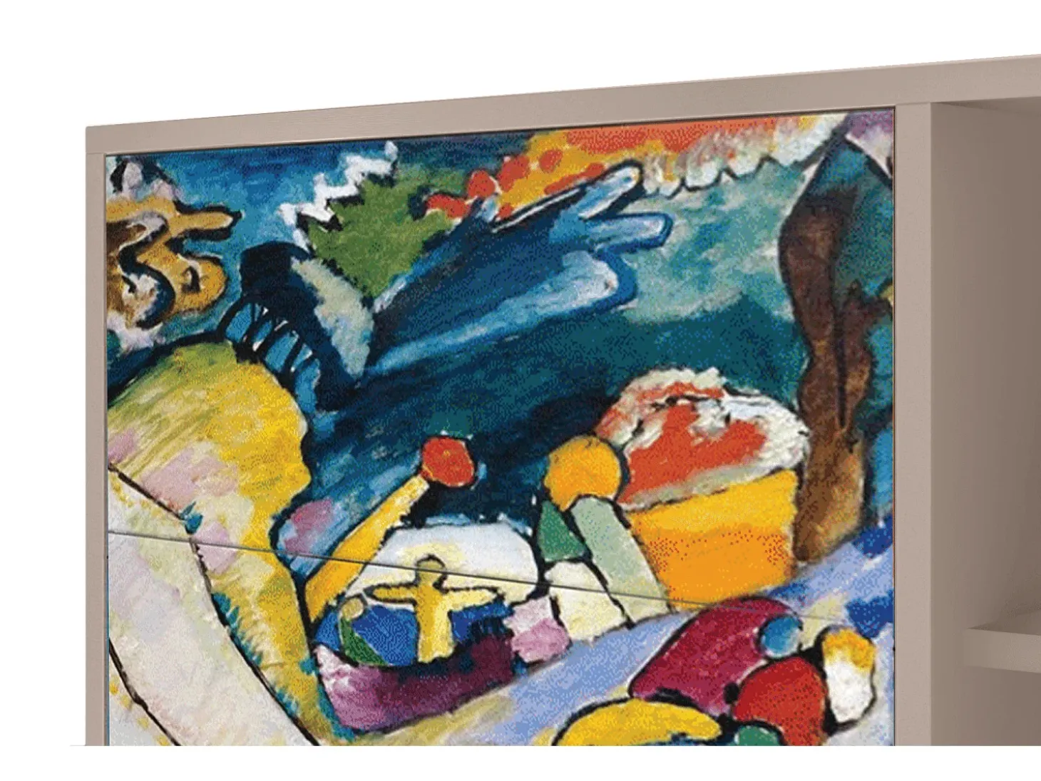 Aparador - 125x98x48 cm - BS2 - Improvisation 26 , Latte
