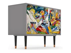 Aparador - 115x85x48 cm - BS4 - Improvisation 26 , Gris