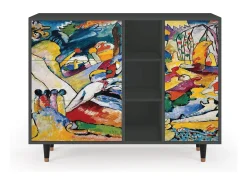 Aparador - 125x98x48 cm - BS2 - Improvisation 26 , Antracita