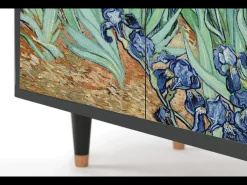 Aparador - 94x96x48 cm - BS3 - Irises , Antracita