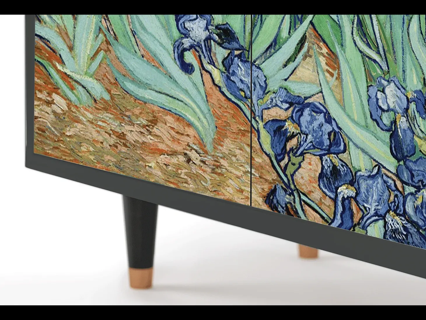 Aparador - 94x96x48 cm - BS3 - Irises , Antracita