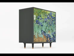 Aparador - 94x96x48 cm - BS3 - Irises , Antracita