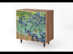 Aparador - 94x96x48 cm - BS3 - Irises , Nogal