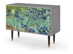 Aparador - 115x85x48 cm - BS4 - Irises , Gris