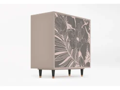 Aparador - 94x96x48 cm - BS3 - Issabelline Flower, Latte