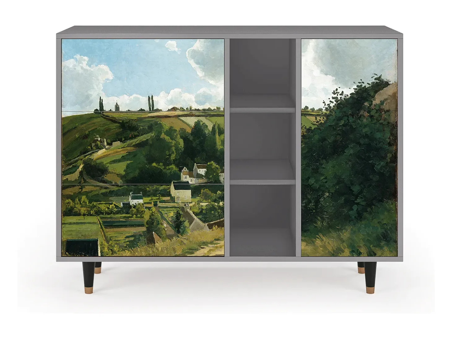 Aparador - 125x98x48 cm - BS2 - Jalais Hill by Pissarro, Gris