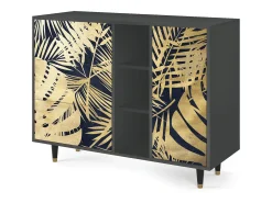 Aparador - 125x98x48 cm - BS2 - Jungle Vibes, Antracita
