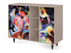 Aparador - 125x98x48 cm - BS2 - Kandinsky, Latte