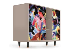 Aparador - 125x98x48 cm - BS2 - Kandinsky, Latte