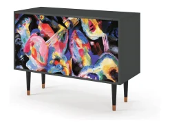 Aparador - 115x85x48 cm - BS4 - Kandinsky, Antracita