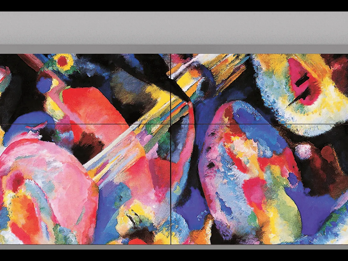 Aparador - 115x85x48 cm - BS4 - Kandinsky, Gris