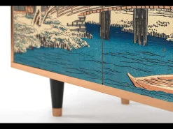 Aparador - 94x96x48 cm - BS3 - Katabira River, Nogal