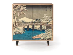 Aparador - 94x96x48 cm - BS3 - Katabira River, Nogal
